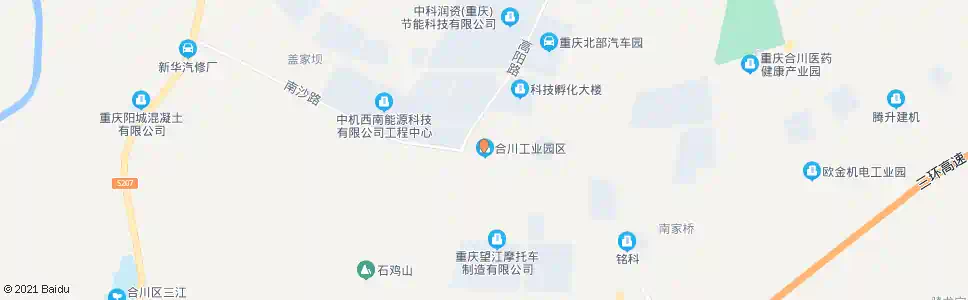 重庆标准厂房A区_公交站地图_重庆公交_妙搜公交查询2025