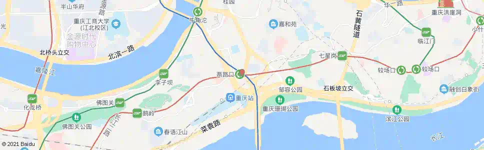 重庆两路口站_公交站地图_重庆公交_妙搜公交查询2025
