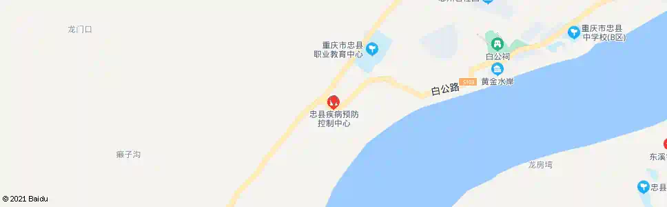 重庆忠县疾控中心_公交站地图_重庆公交_妙搜公交查询2025