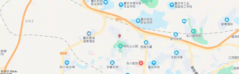 重庆东科兰乔圣菲_公交站地图_重庆公交_妙搜公交查询2025