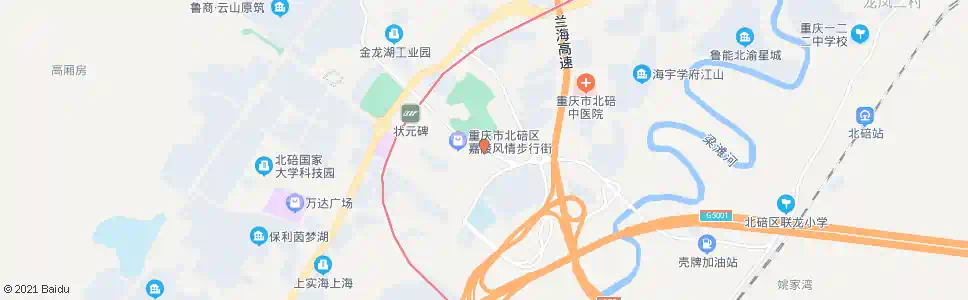 重庆云华路_公交站地图_重庆公交_妙搜公交查询2025