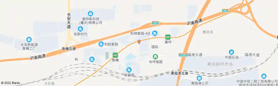 重庆龙顺街一支路_公交站地图_重庆公交_妙搜公交查询2025