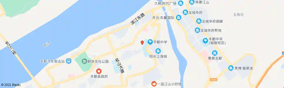 重庆平都中学_公交站地图_重庆公交_妙搜公交查询2025