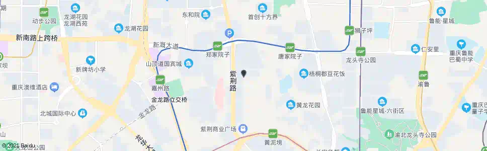 重庆紫薇路_公交站地图_重庆公交_妙搜公交查询2025