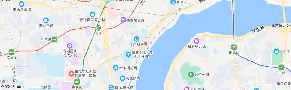 重庆竹园小区_公交站地图_重庆公交_妙搜公交查询2025