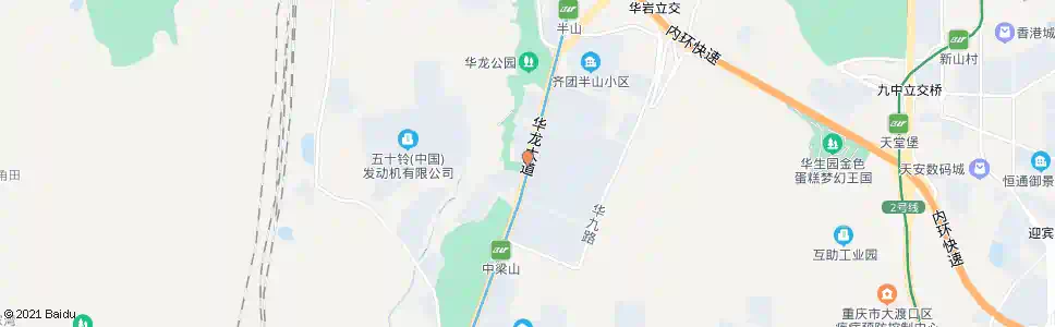 重庆隆鑫园_公交站地图_重庆公交_妙搜公交查询2025