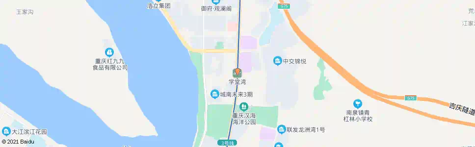 重庆轨道学堂湾站_公交站地图_重庆公交_妙搜公交查询2025