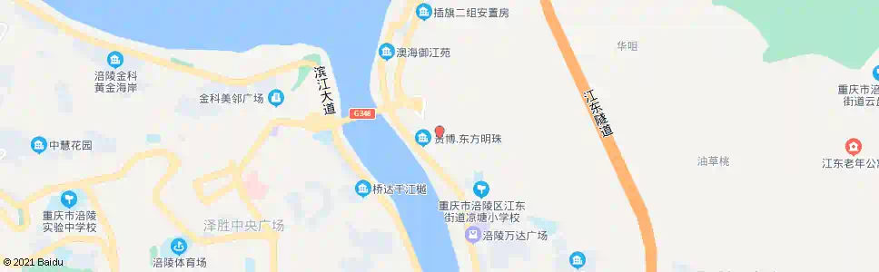 重庆插旗居委_公交站地图_重庆公交_妙搜公交查询2025