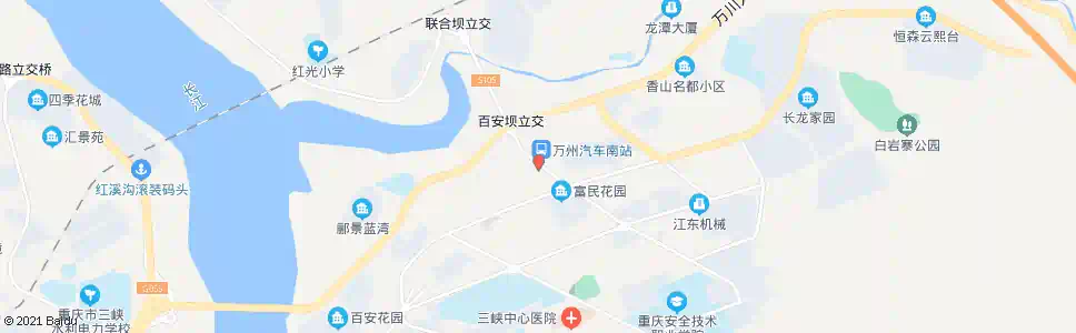 重庆朝阳桥南_公交站地图_重庆公交_妙搜公交查询2025