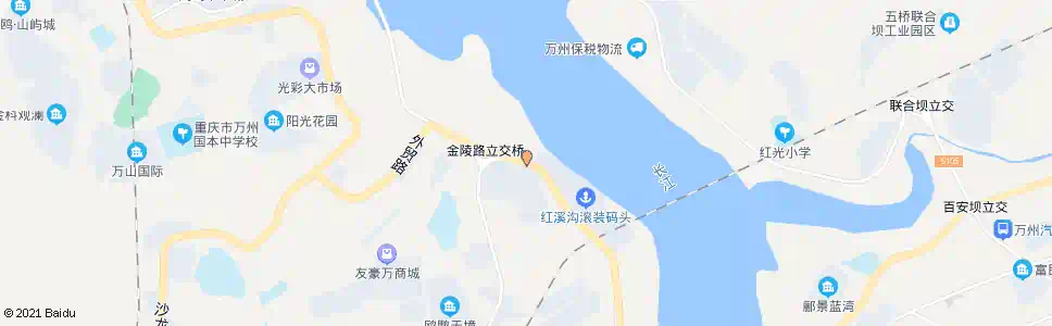 重庆金陵路_公交站地图_重庆公交_妙搜公交查询2025