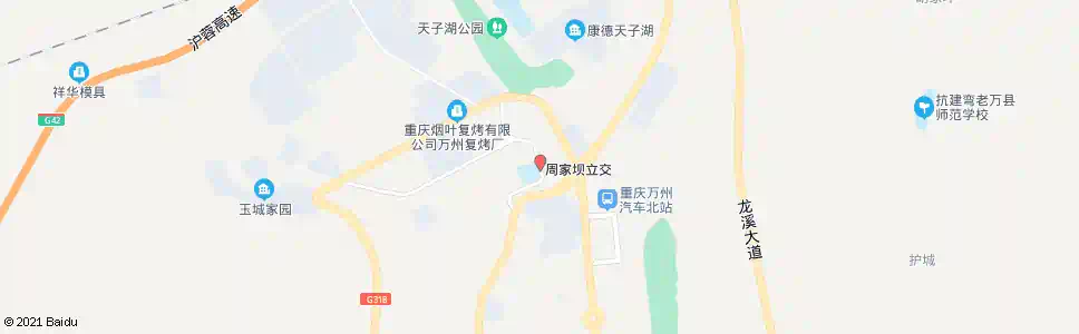重庆初八中_公交站地图_重庆公交_妙搜公交查询2025