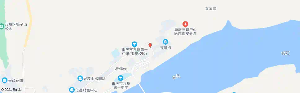 重庆玉安移民小区_公交站地图_重庆公交_妙搜公交查询2025