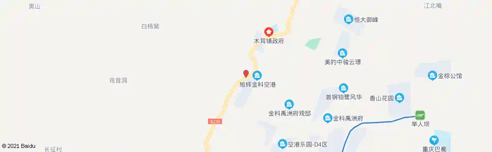 重庆木耳加油站_公交站地图_重庆公交_妙搜公交查询2025