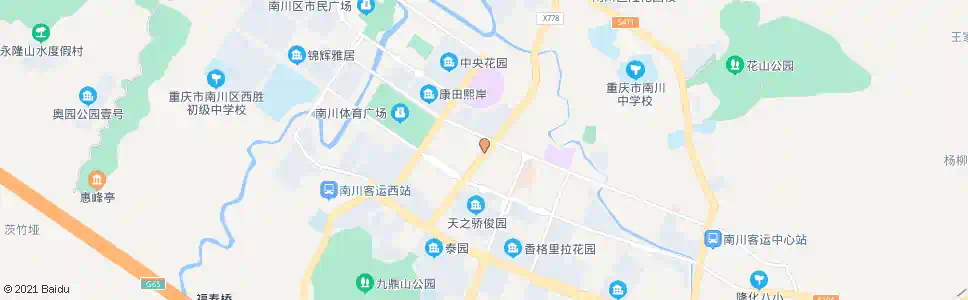 重庆果园小区_公交站地图_重庆公交_妙搜公交查询2025