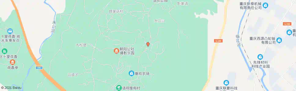 重庆民兵训练基地_公交站地图_重庆公交_妙搜公交查询2025