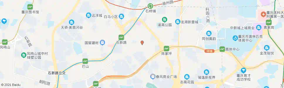 重庆南方花园D区_公交站地图_重庆公交_妙搜公交查询2025