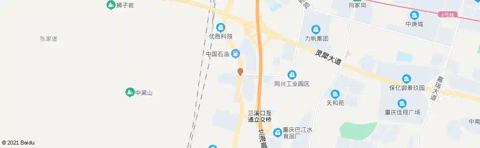 重庆同兴北路_公交站地图_重庆公交_妙搜公交查询2025