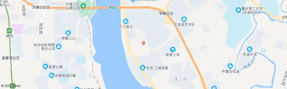 重庆陶瓷厂_公交站地图_重庆公交_妙搜公交查询2025