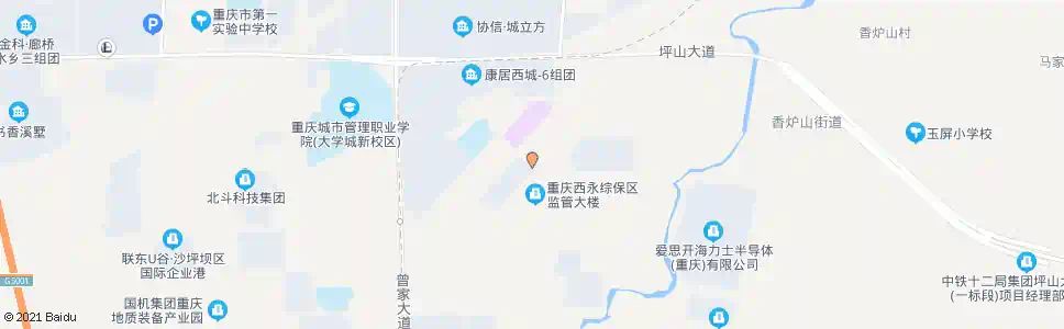 重庆综保B区_公交站地图_重庆公交_妙搜公交查询2025