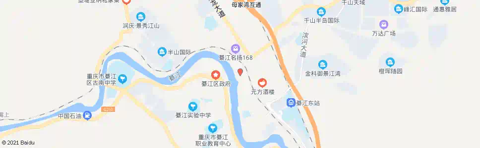 重庆河东市场_公交站地图_重庆公交_妙搜公交查询2025
