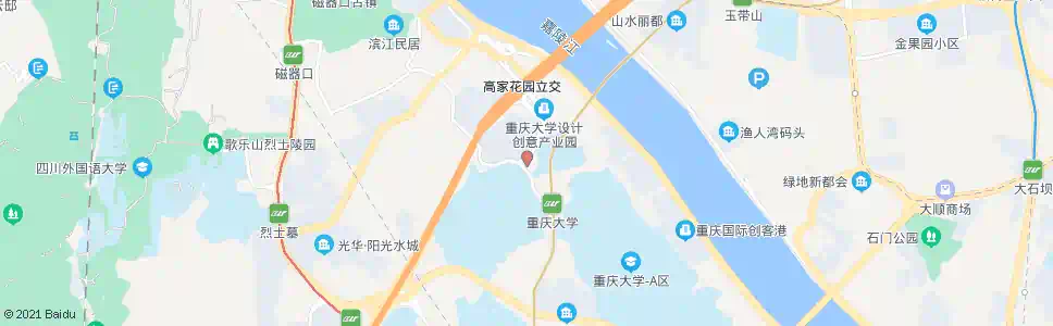 重庆学林雅苑_公交站地图_重庆公交_妙搜公交查询2025