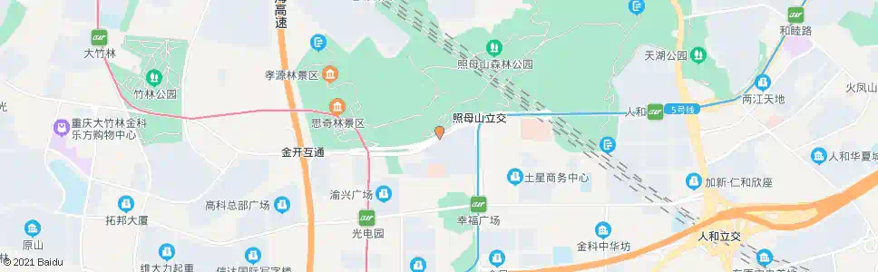 重庆照母山_公交站地图_重庆公交_妙搜公交查询2025