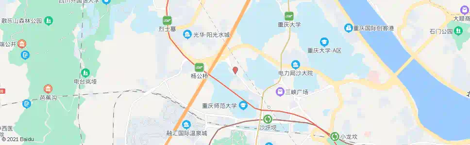 重庆重大C区(建专)_公交站地图_重庆公交_妙搜公交查询2025