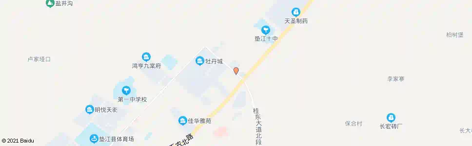 重庆北部新城_公交站地图_重庆公交_妙搜公交查询2025
