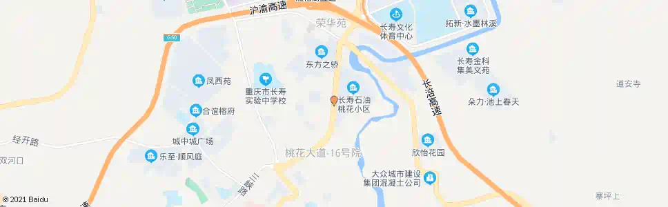 重庆桃花市场_公交站地图_重庆公交_妙搜公交查询2025