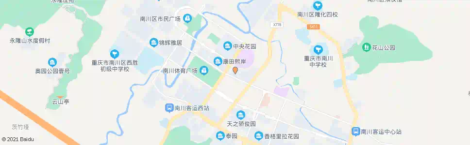 重庆南川区法院_公交站地图_重庆公交_妙搜公交查询2025