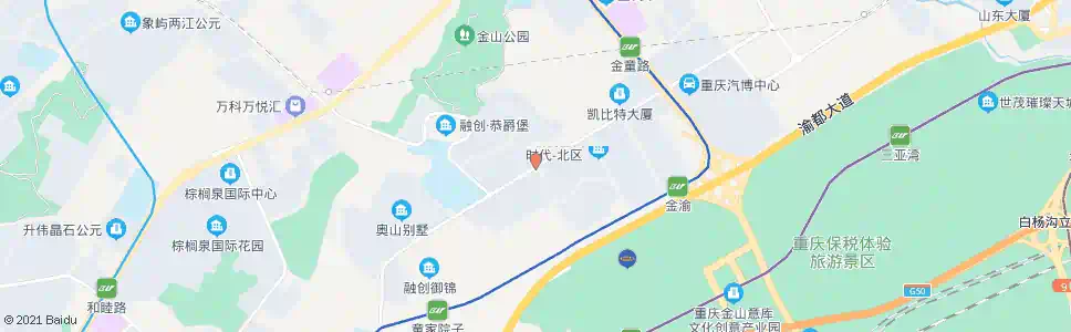 重庆奥林匹克花园_公交站地图_重庆公交_妙搜公交查询2025