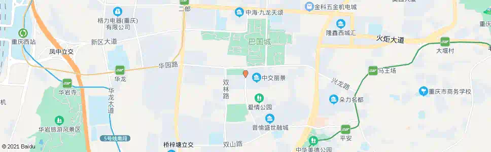 重庆东海阿特豪斯_公交站地图_重庆公交_妙搜公交查询2025