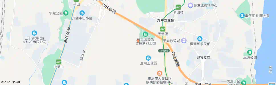 重庆方家岩_公交站地图_重庆公交_妙搜公交查询2025