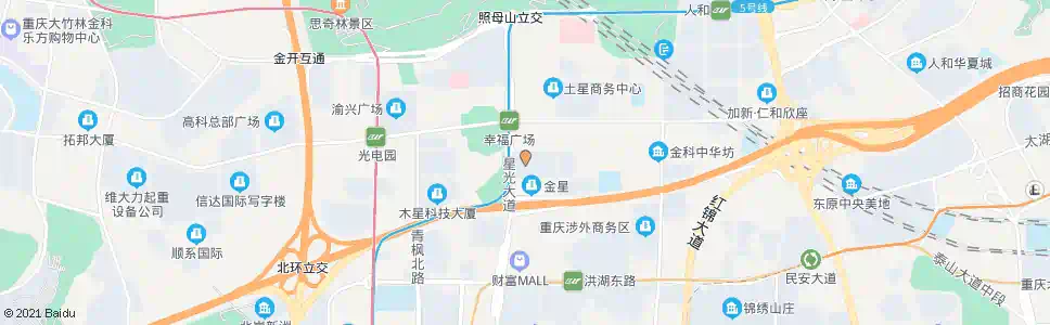重庆软件园_公交站地图_重庆公交_妙搜公交查询2025