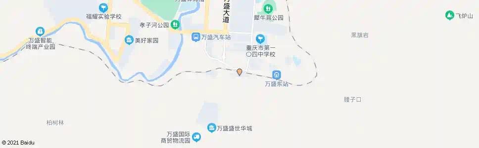 重庆安居家园_公交站地图_重庆公交_妙搜公交查询2025