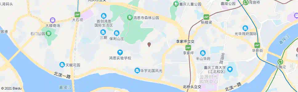 重庆思源居_公交站地图_重庆公交_妙搜公交查询2025