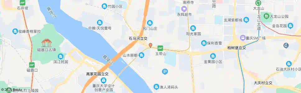 重庆石马河_公交站地图_重庆公交_妙搜公交查询2025