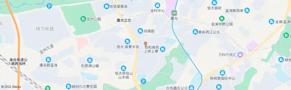 重庆玥湖路_公交站地图_重庆公交_妙搜公交查询2025