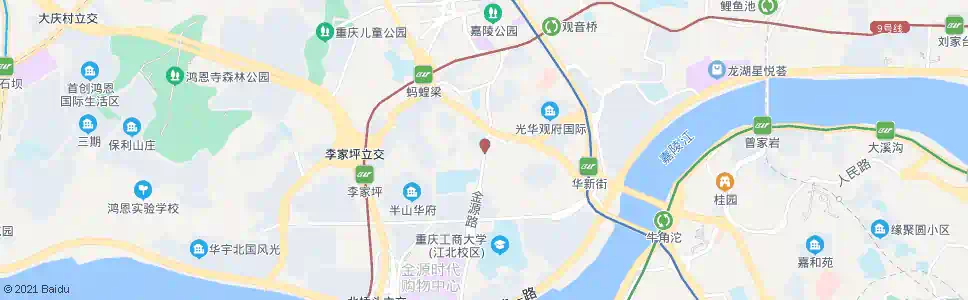 重庆东方家园_公交站地图_重庆公交_妙搜公交查询2025