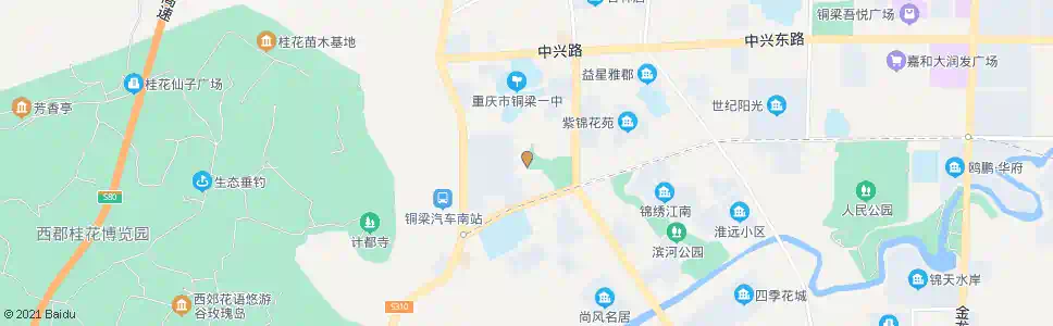 重庆华夏康城_公交站地图_重庆公交_妙搜公交查询2025