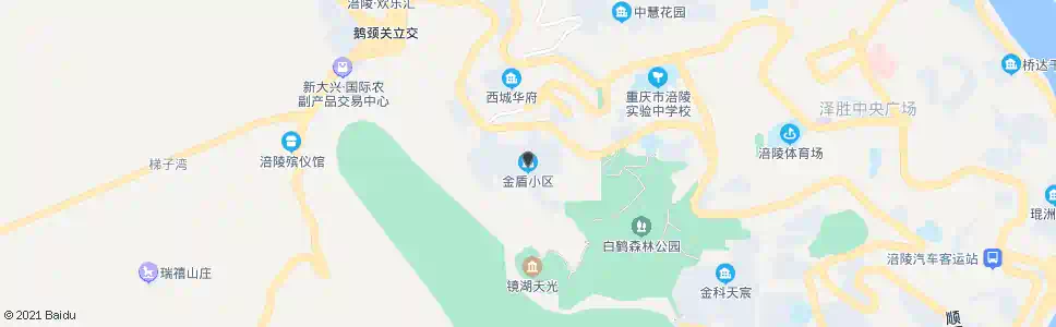 重庆金盾小区_公交站地图_重庆公交_妙搜公交查询2025