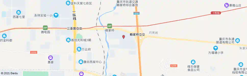 重庆西科大道_公交站地图_重庆公交_妙搜公交查询2025