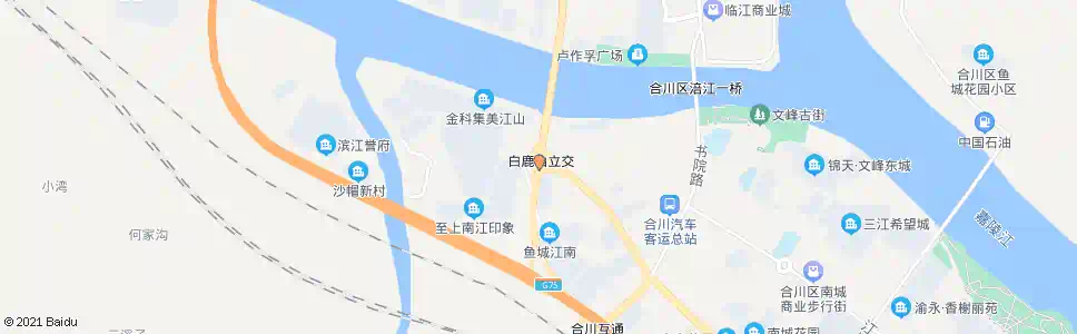 重庆上什字西路口_公交站地图_重庆公交_妙搜公交查询2025