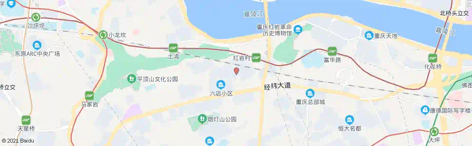 重庆协信阿卡迪亚(小区)_公交站地图_重庆公交_妙搜公交查询2025