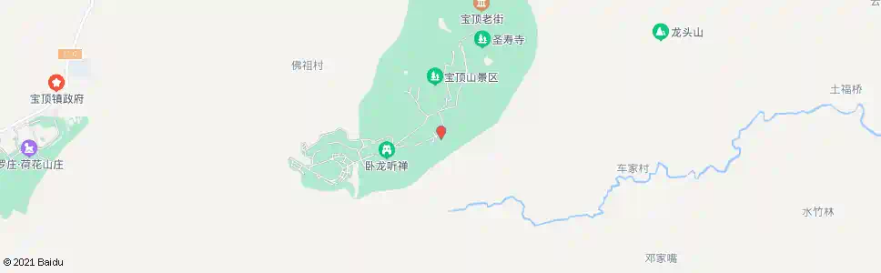 重庆宝顶山博物馆_公交站地图_重庆公交_妙搜公交查询2025