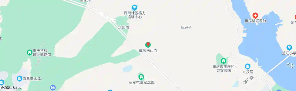 重庆南山寺_公交站地图_重庆公交_妙搜公交查询2025