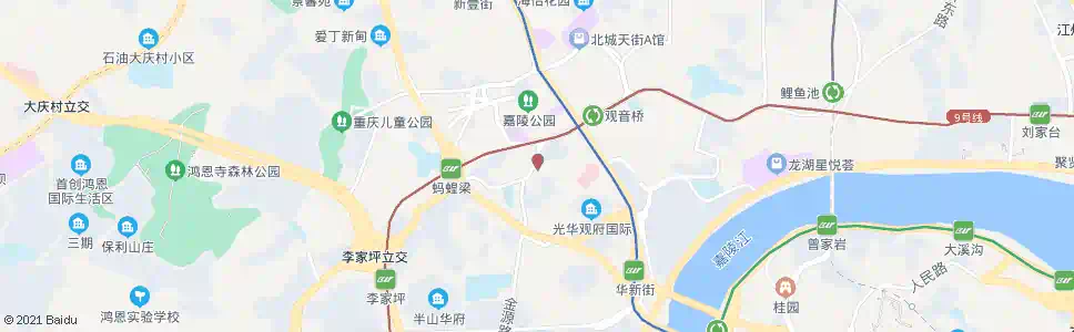 重庆观音桥家乐福_公交站地图_重庆公交_妙搜公交查询2025