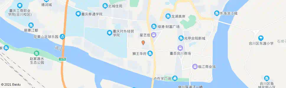 重庆都市花园西门_公交站地图_重庆公交_妙搜公交查询2025