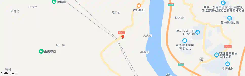 重庆全胜村_公交站地图_重庆公交_妙搜公交查询2025