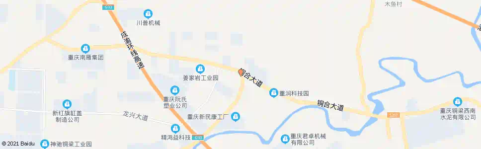 重庆铜梁车管所_公交站地图_重庆公交_妙搜公交查询2025